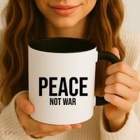 Peace Not War Coffee Mug thumb 3