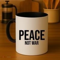 Peace Not War Coffee Mug thumb 4
