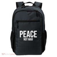 Peace Not War Backpack thumb 0