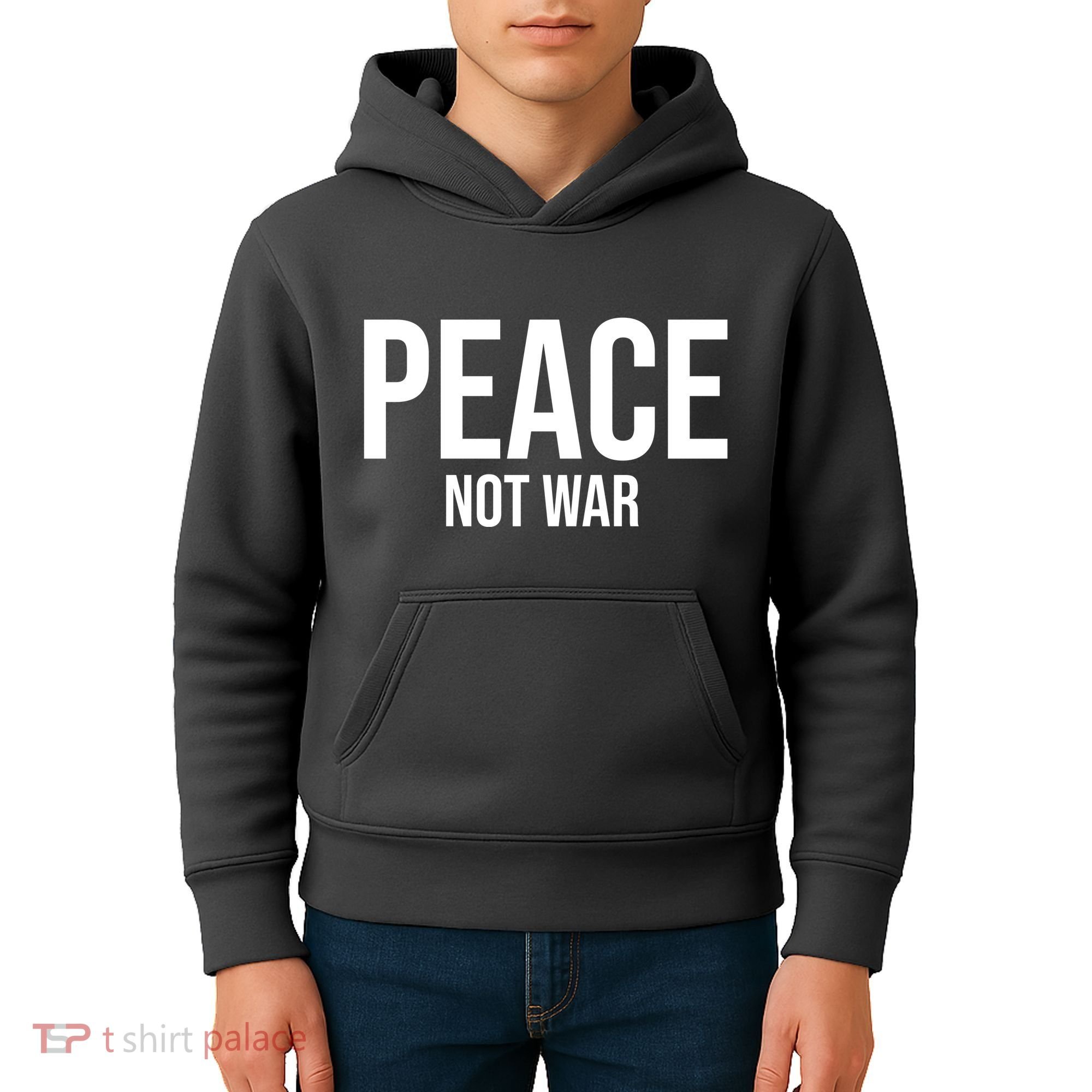 Peace Not War Kids Hoodie
