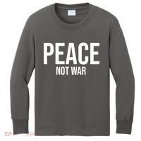 Peace Not War Kids Long Sleeve Shirt thumb 0