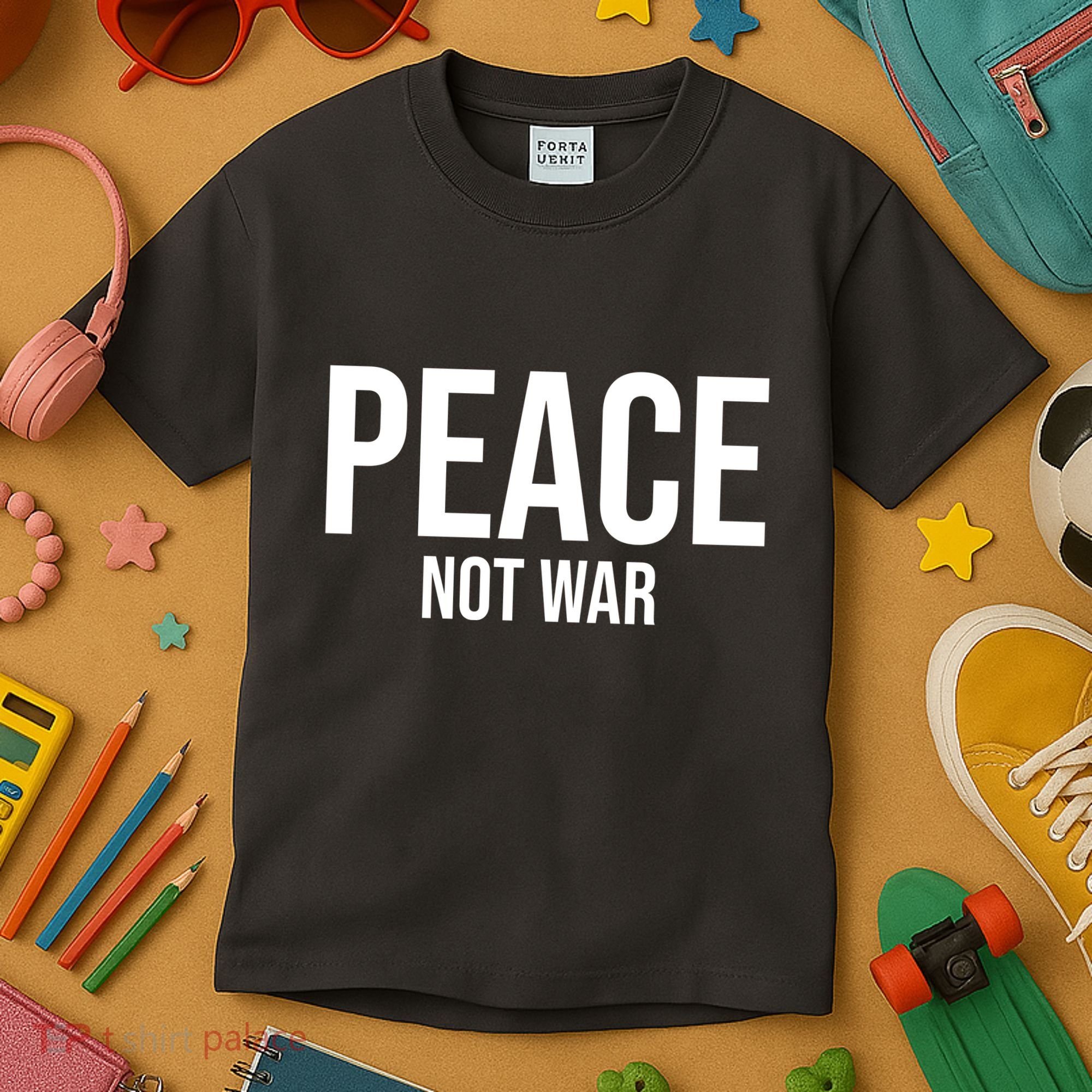 Peace Not War Kids T-Shirt