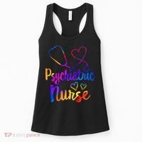 Psychiatric Nurse Week RNtal Health Nursing School Psych Funny Women's Tank Top thumb 0