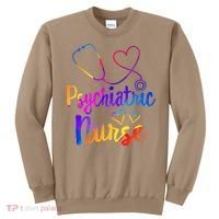 Psychiatric Nurse Week RNtal Health Nursing School Psych Funny Sweatshirt thumb 0