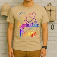 Psychiatric Nurse Week RNtal Health Nursing School Psych Funny T-Shirt thumb 6