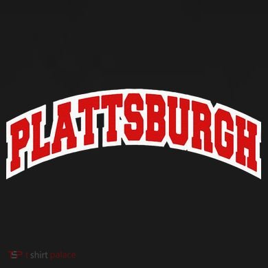 Plattsburgh New York Varsity Style Vintage Doggie Tank