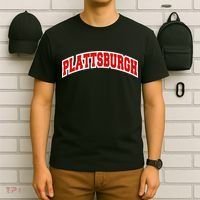 Plattsburgh New York Varsity Style Vintage T-Shirt thumb 6