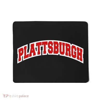 Plattsburgh New York Varsity Style Vintage Mousepad