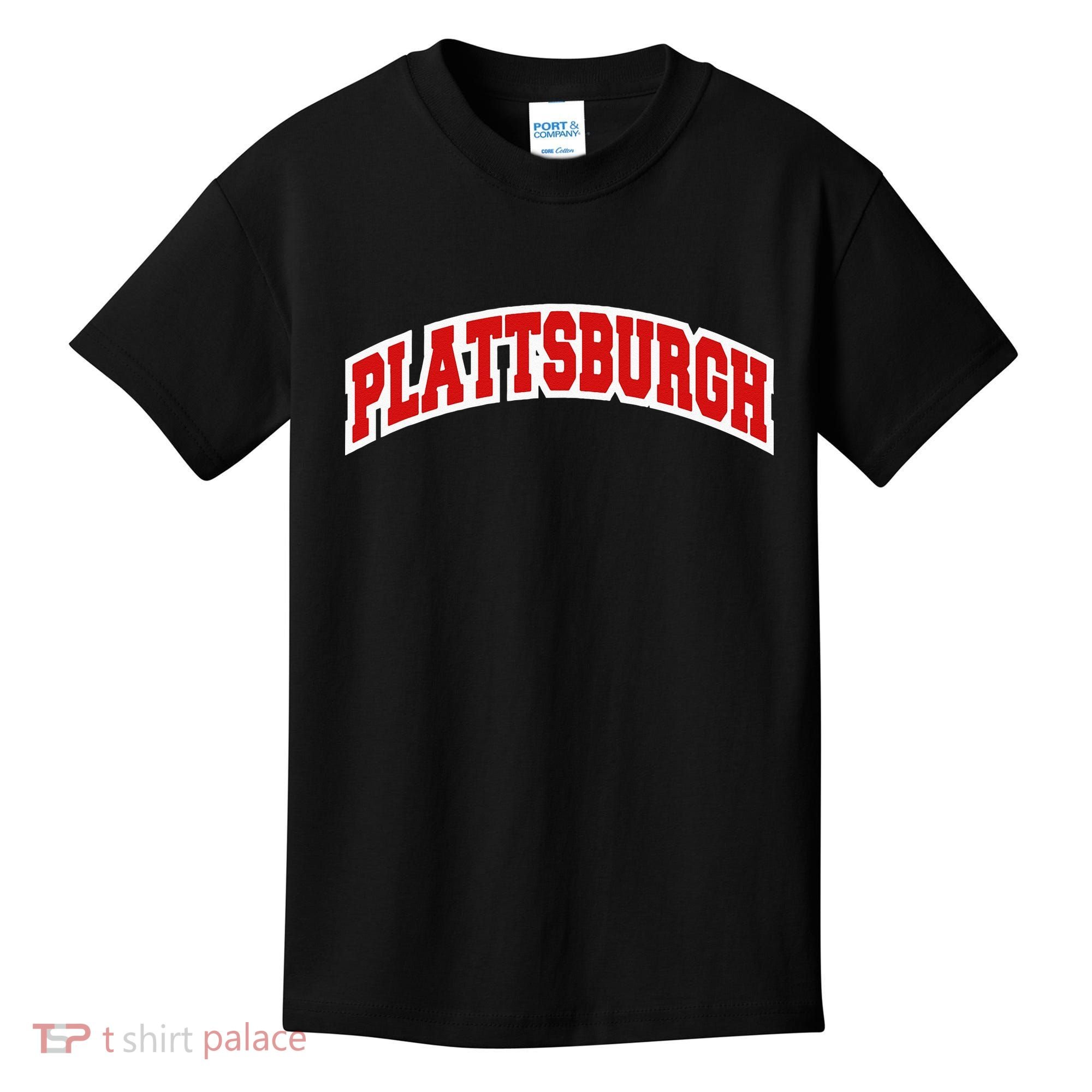 Plattsburgh New York Varsity Style Vintage Kids T-Shirt