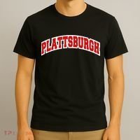 Plattsburgh New York Varsity Style Vintage T-Shirt thumb 3