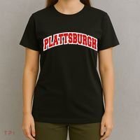 Plattsburgh New York Varsity Style Vintage T-Shirt thumb 4