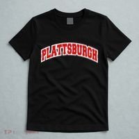 Plattsburgh New York Varsity Style Vintage T-Shirt thumb 5