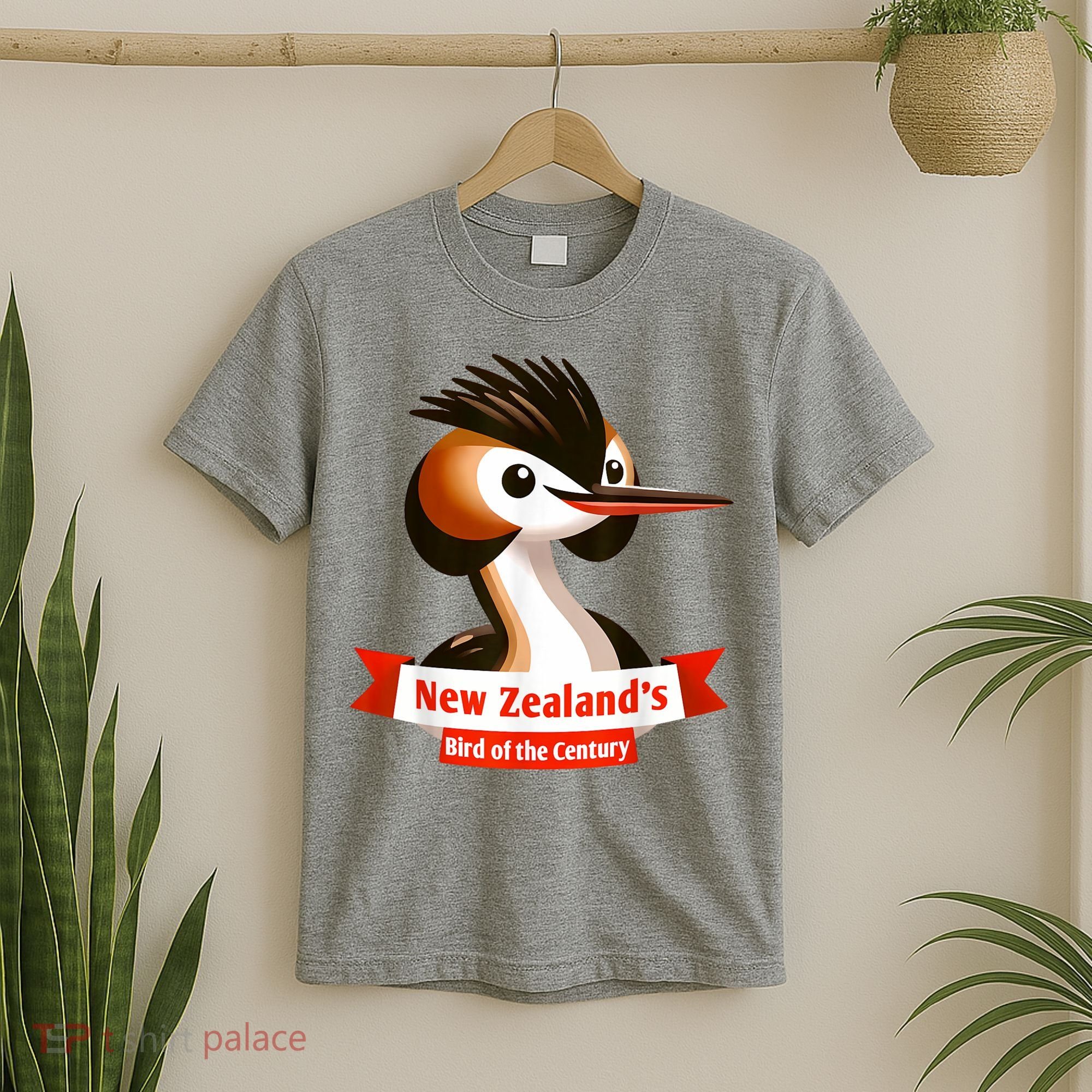 Puteketeke New ZealandS Bird Of The Century T-Shirt