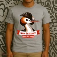 Puteketeke New ZealandS Bird Of The Century T-Shirt thumb 3