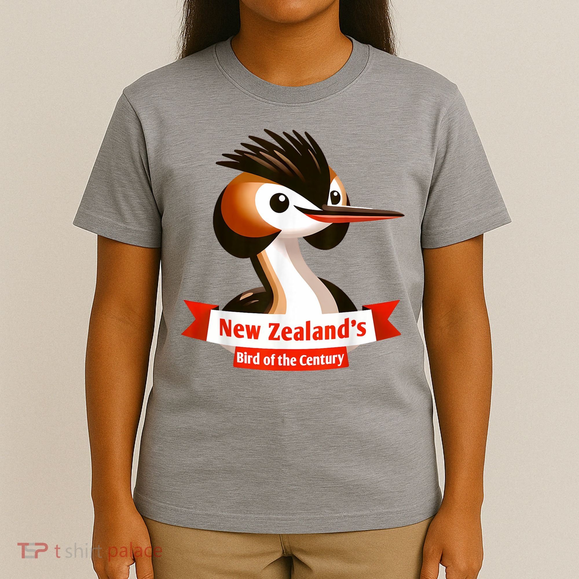Puteketeke New ZealandS Bird Of The Century T-Shirt