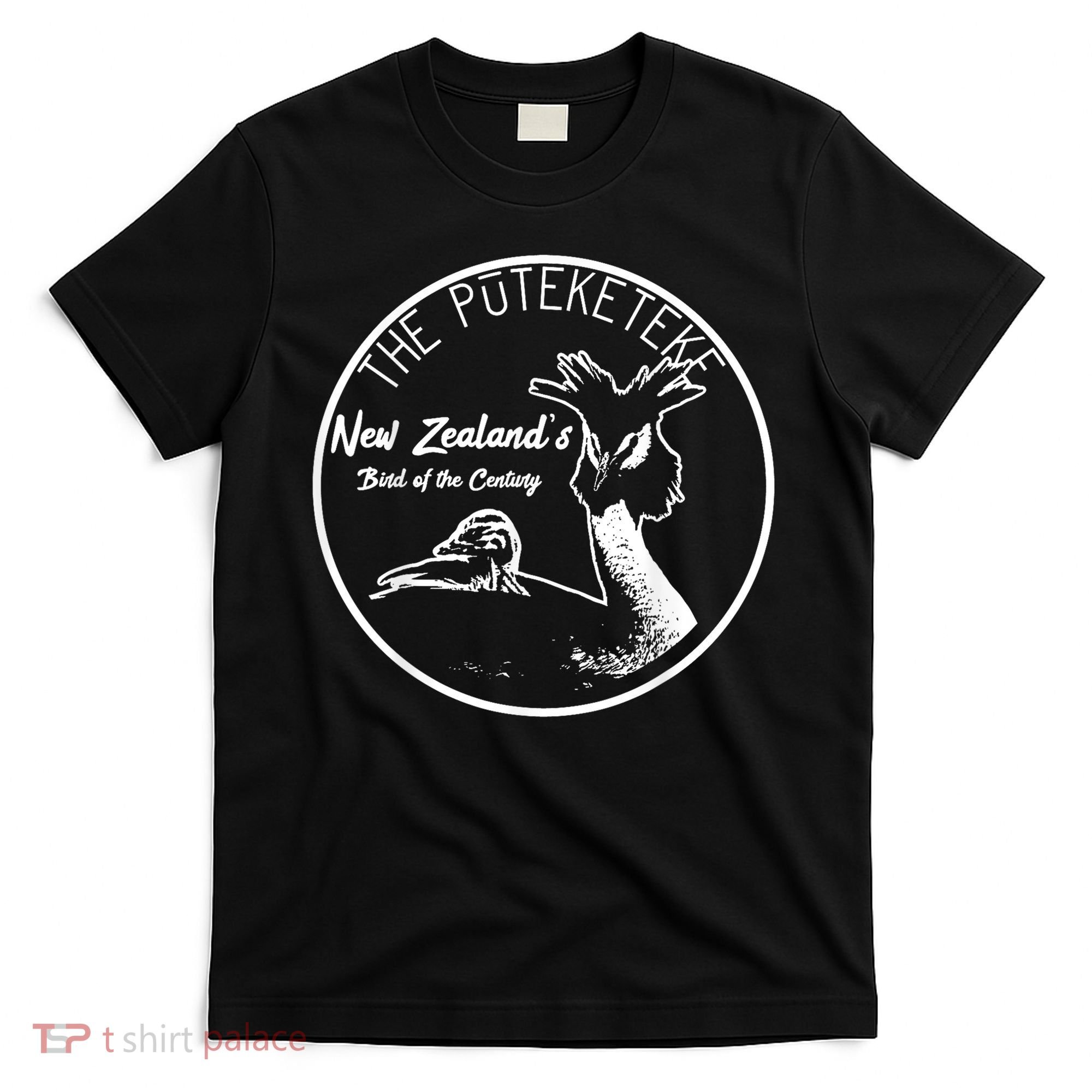 Puteketeke New ZealandS Bird Of The Century T-Shirt