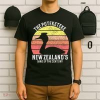 Puteketeke New Zealand's Bird Of The Century T-Shirt thumb 6