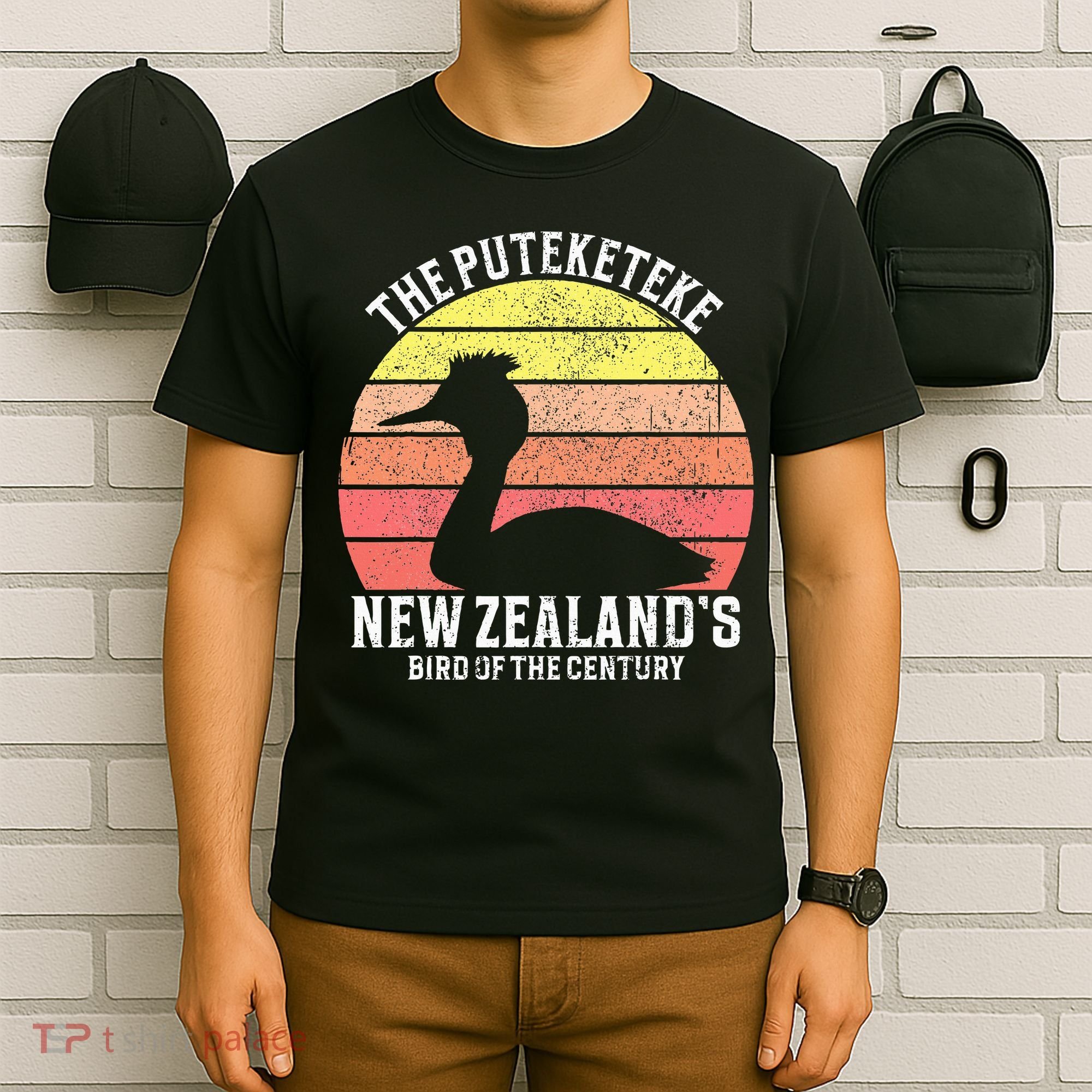 Puteketeke New Zealand's Bird Of The Century T-Shirt