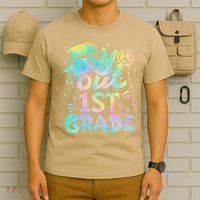 Peace Out 1st Grade Tie Dye Graduation Last Day Of School T-Shirt thumb 6