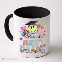 Peace Out 1st First Grade Graduation Last Day Of School Coffee Mug thumb 0