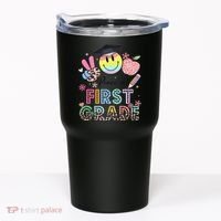 Peace Out 1st First Grade Graduation Last Day Of School Tumbler thumb 0