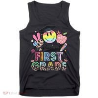 Peace Out 1st First Grade Graduation Last Day Of School Tank Top thumb 0
