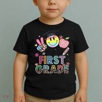 Peace Out 1st First Grade Graduation Last Day Of School Toddler T-Shirt thumb 2