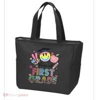 Peace Out 1st First Grade Graduation Last Day Of School Tote Bag thumb 3