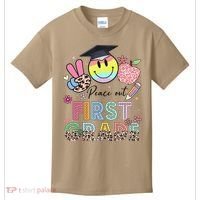 Peace Out 1st First Grade Graduation Last Day Of School Kids T-Shirt thumb 0
