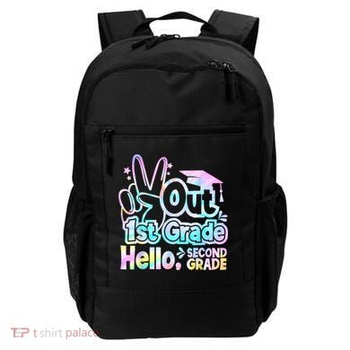 Peace Out 1st Grade Hello Second Grade First Grade Graduate Backpack