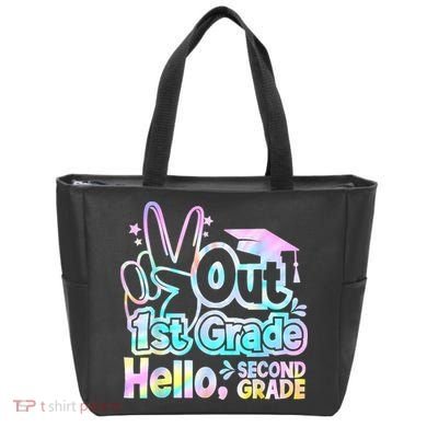 Peace Out 1st Grade Hello Second Grade First Grade Graduate Bag