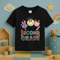 Peace Out 2nd Second Grade Graduation Last Day Of School Toddler T-Shirt thumb 3