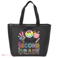 Peace Out 2nd Second Grade Graduation Last Day Of School Tote Bag thumb 0