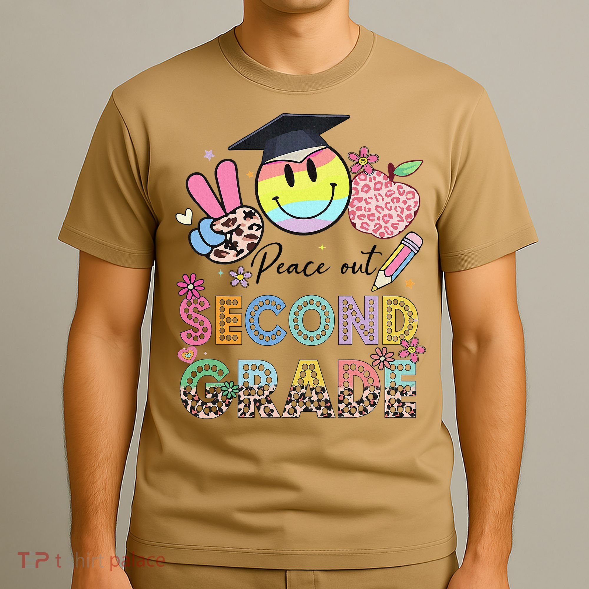 Peace Out 2nd Second Grade Graduation Last Day Of School T-Shirt