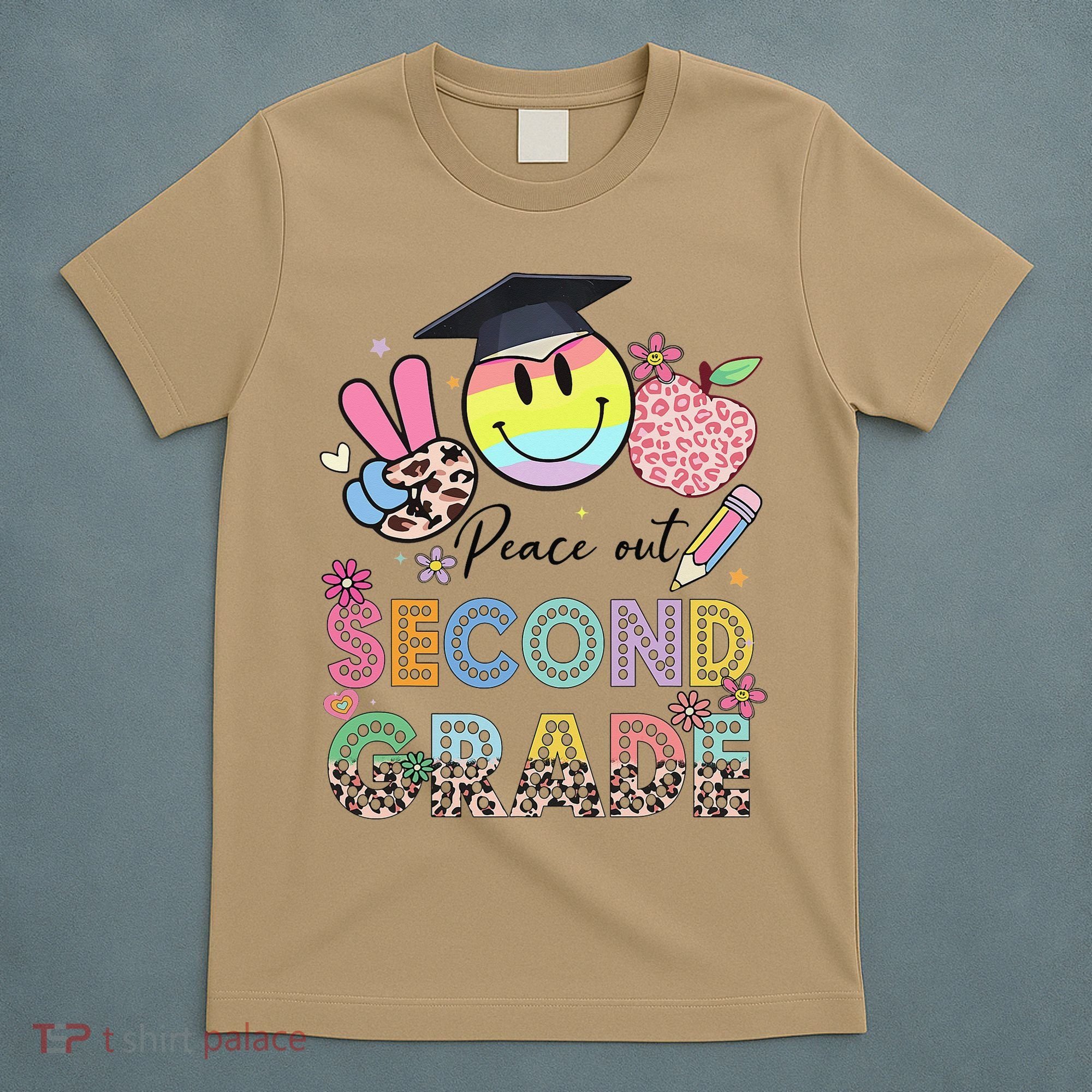 Peace Out 2nd Second Grade Graduation Last Day Of School T-Shirt