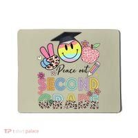 Peace Out 2nd Second Grade Graduation Last Day Of School Mousepad thumb 0