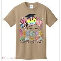 Peace Out 2nd Second Grade Graduation Last Day Of School Kids T-Shirt thumb 0