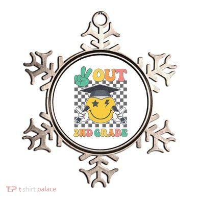 Peace Out 2nd Grade Graduation Last Day School Second Grade Ornament
