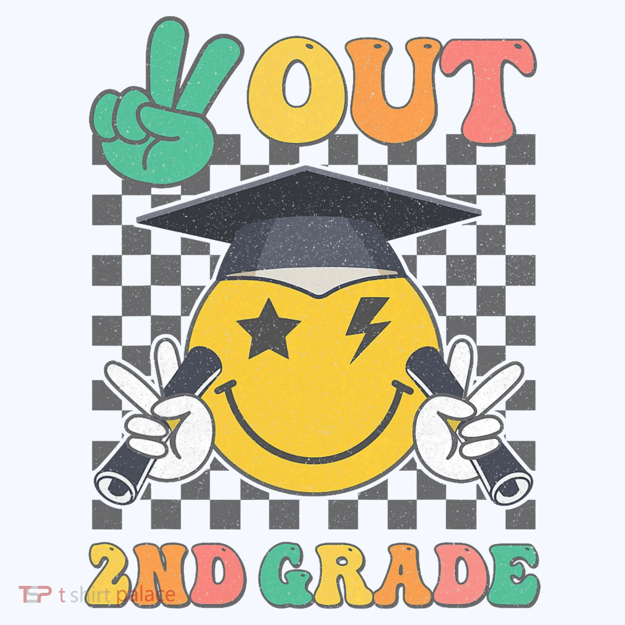 Peace Out 2nd Grade Graduation Last Day School Second Grade Ornament