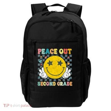Peace Out 2nd Grade Graduation Last Day School Second Grade  Backpack