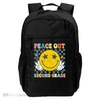 Peace Out 2nd Grade Graduation Last Day School Second Grade  Backpack thumb 0
