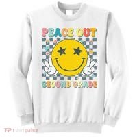 Peace Out 2nd Grade Graduation Last Day School Second Grade  Sweatshirt thumb 0
