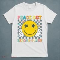 Peace Out 2nd Grade Graduation Last Day School Second Grade  T-Shirt thumb 5