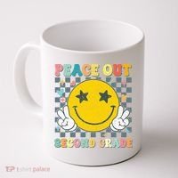 Peace Out 2nd Grade Graduation Last Day School Second Grade  Coffee Mug thumb 0