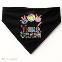 Peace Out 3rd Third Grade Graduation Last Day Of School USA-Made Doggie Bandana thumb 0