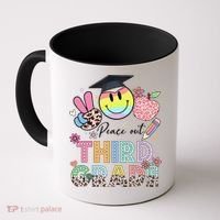 Peace Out 3rd Third Grade Graduation Last Day Of School Coffee Mug thumb 0
