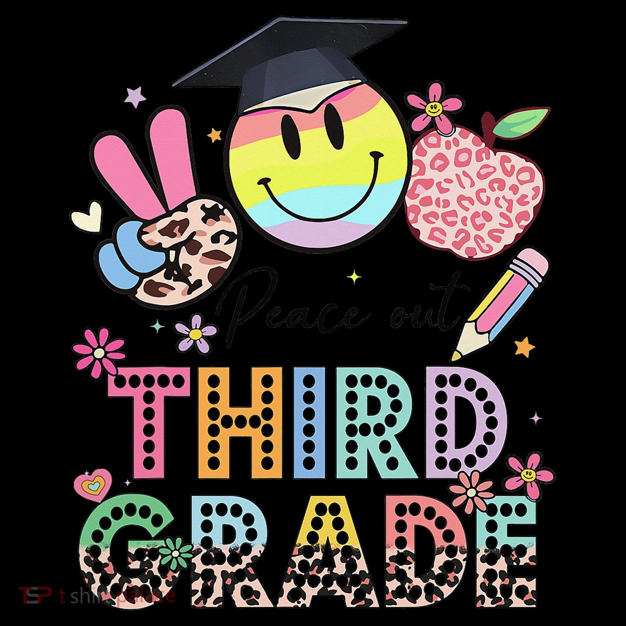 Peace Out 3rd Third Grade Graduation Last Day Of School Coffee Mug