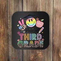 Peace Out 3rd Third Grade Graduation Last Day Of School Coaster thumb 0