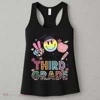 Peace Out 3rd Third Grade Graduation Last Day Of School Women's Tank Top thumb 3
