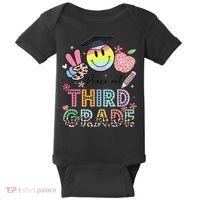 Peace Out 3rd Third Grade Graduation Last Day Of School Baby Bodysuit thumb 0